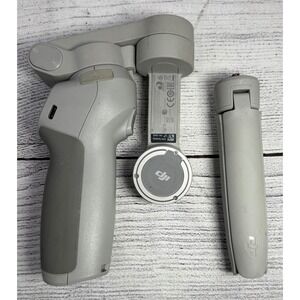 DJI OM 4 Handheld Smartphone Gimbal Stabilizer Gray OK100 with Tripod Base